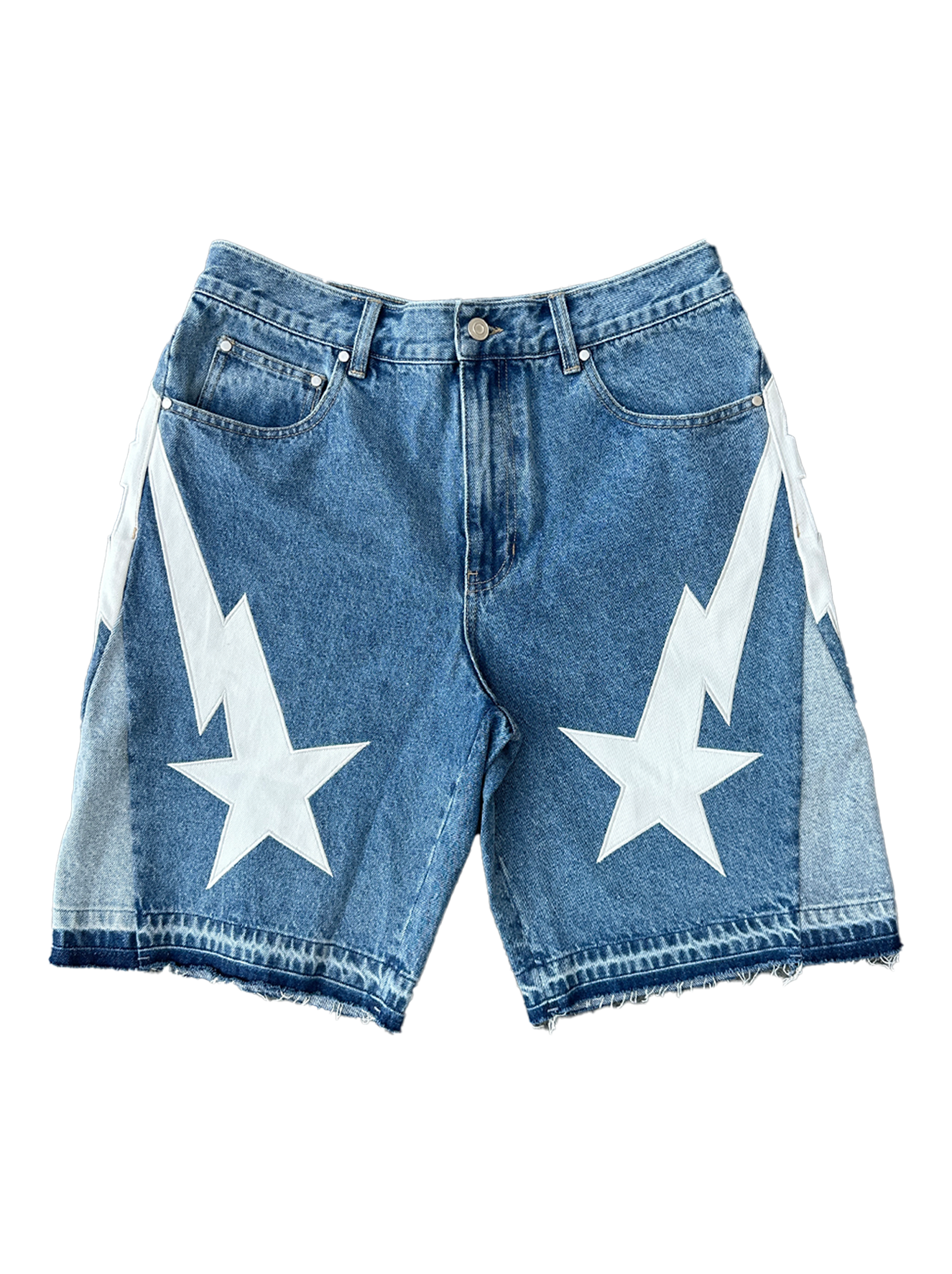 Blue Denim Shorts